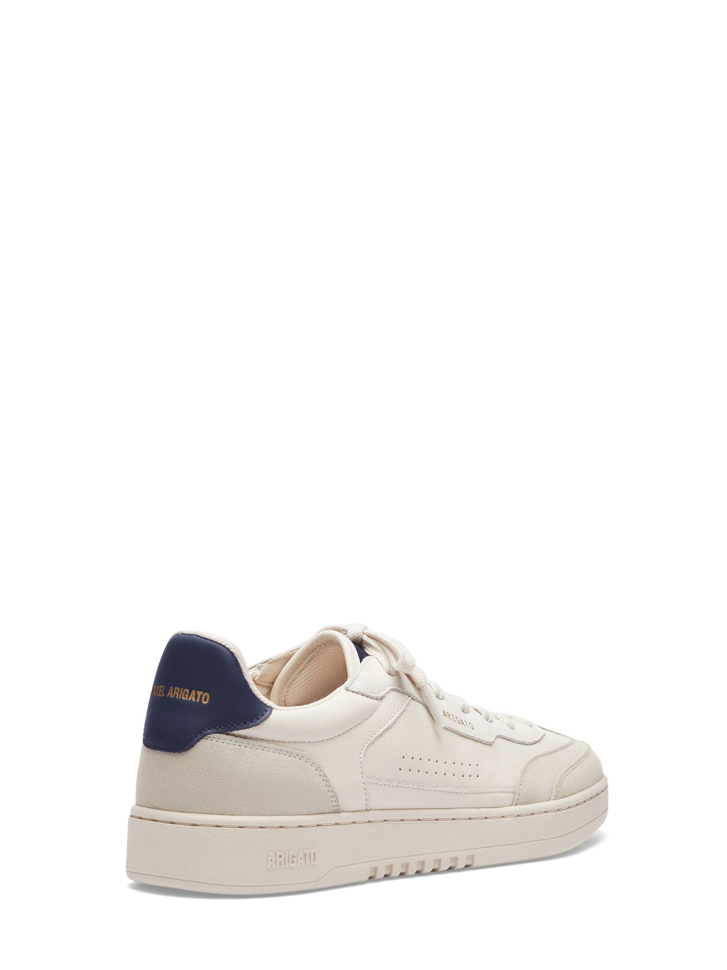 DICE T-TOE Leather and Suede Sneakers with Contrasting Heel Tab