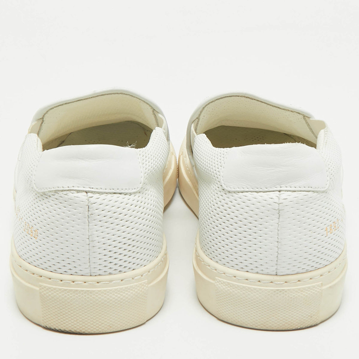 Common Projects White Leather Low Top Sneakers