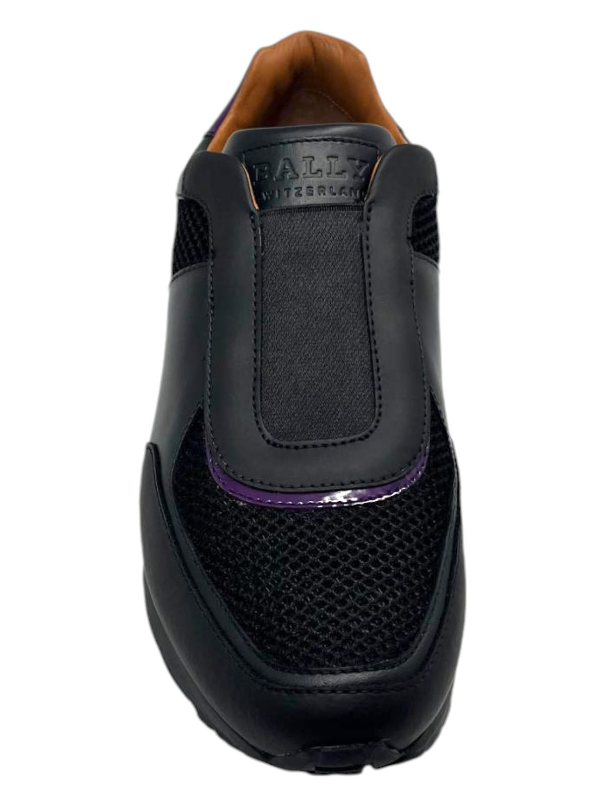 Bally Asmund 6217402 Men's Black Leather/Fabric Sneakers