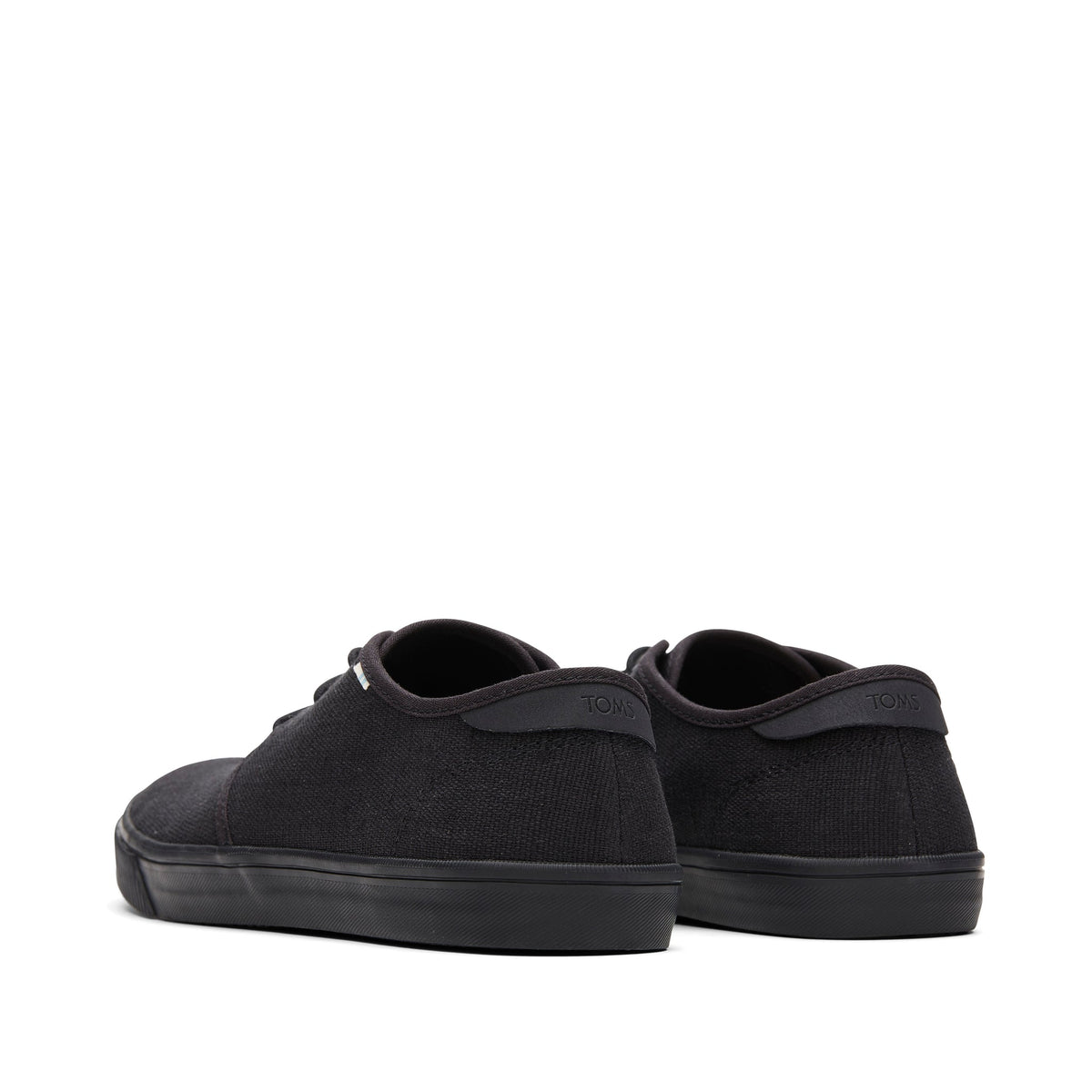 Carlo All Black Heritage Canvas Lace-Up Sneaker