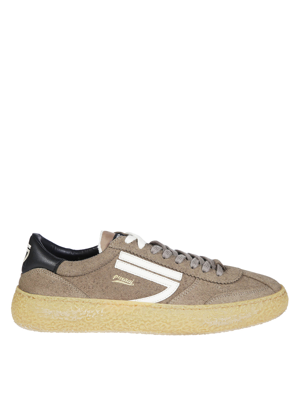 1.01 Vintage Hairy Microsuede Sneakers
