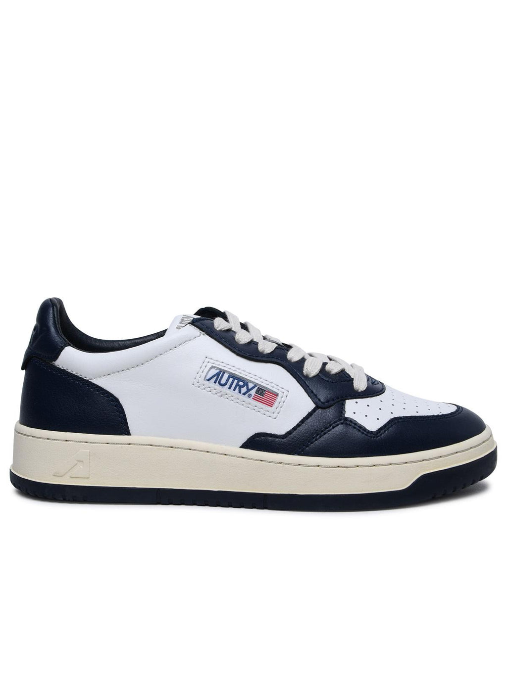Medalist' Blue Leather Sneakers