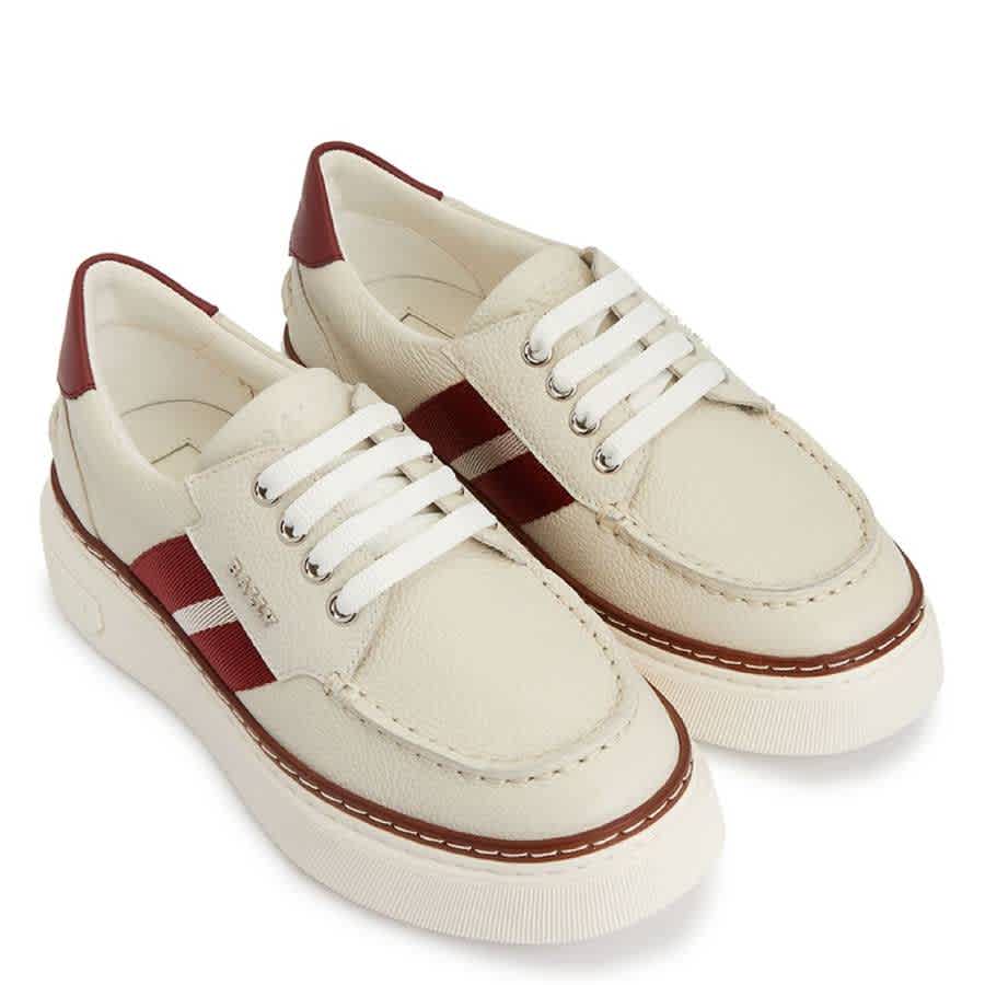 Bally Mael Leather Low-Top Sneakers