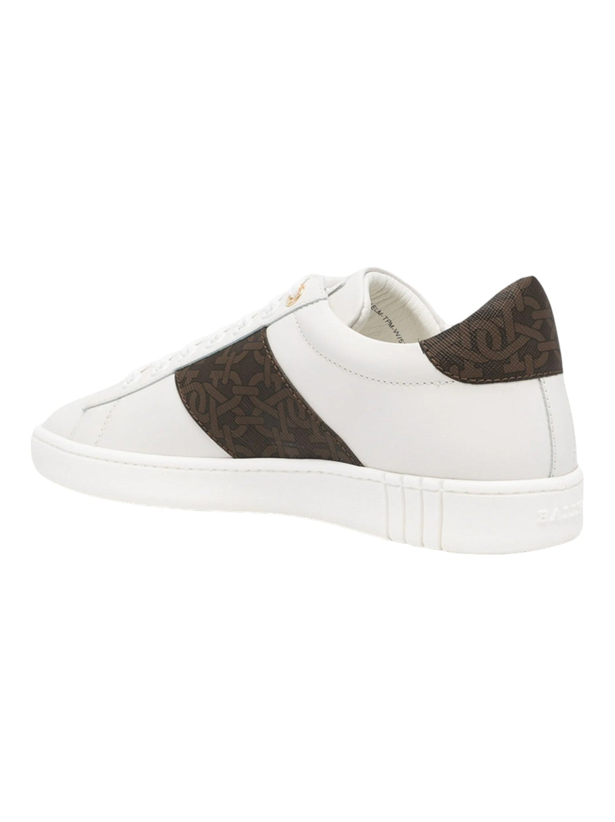 Bally Wilelm Men's 6239922 White Leather Sneakers