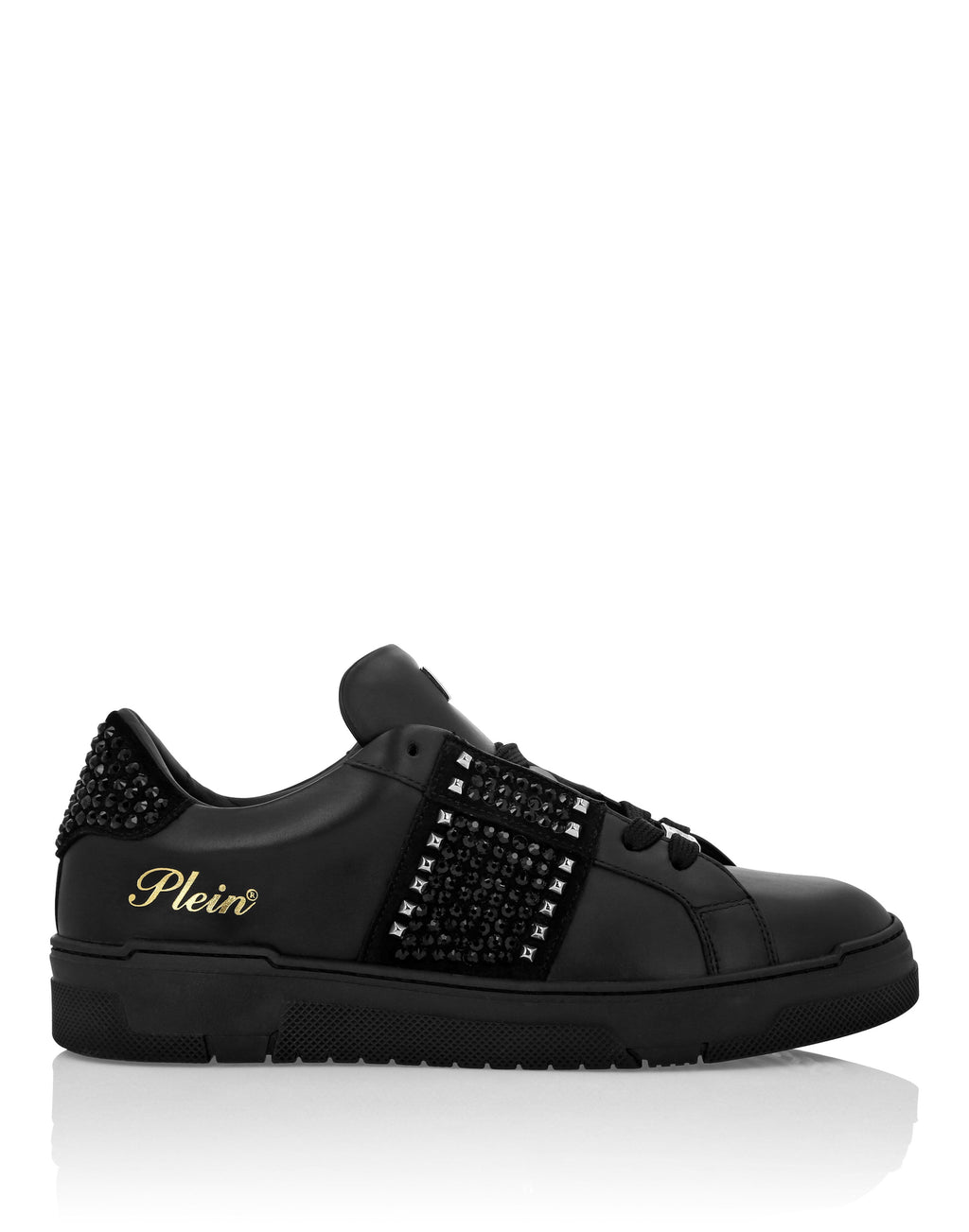 Low Top Sneakers Strass Studs