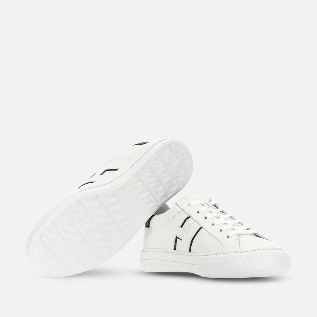 H691 Allacciato H Sneakers in White Blue
