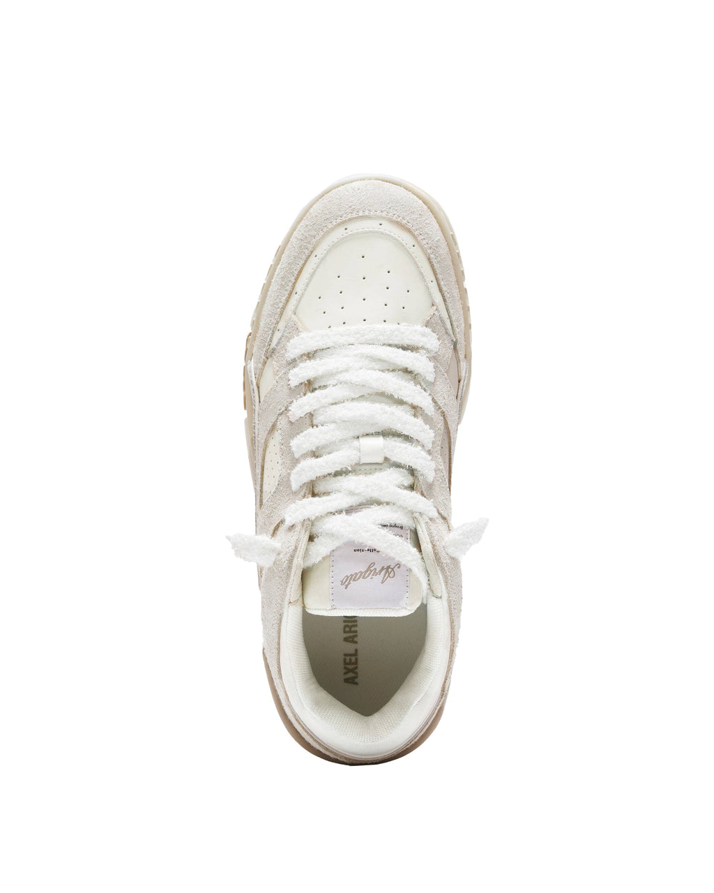 Handcrafted Low-Top Sneakers with Perforated Design and TPU Detail