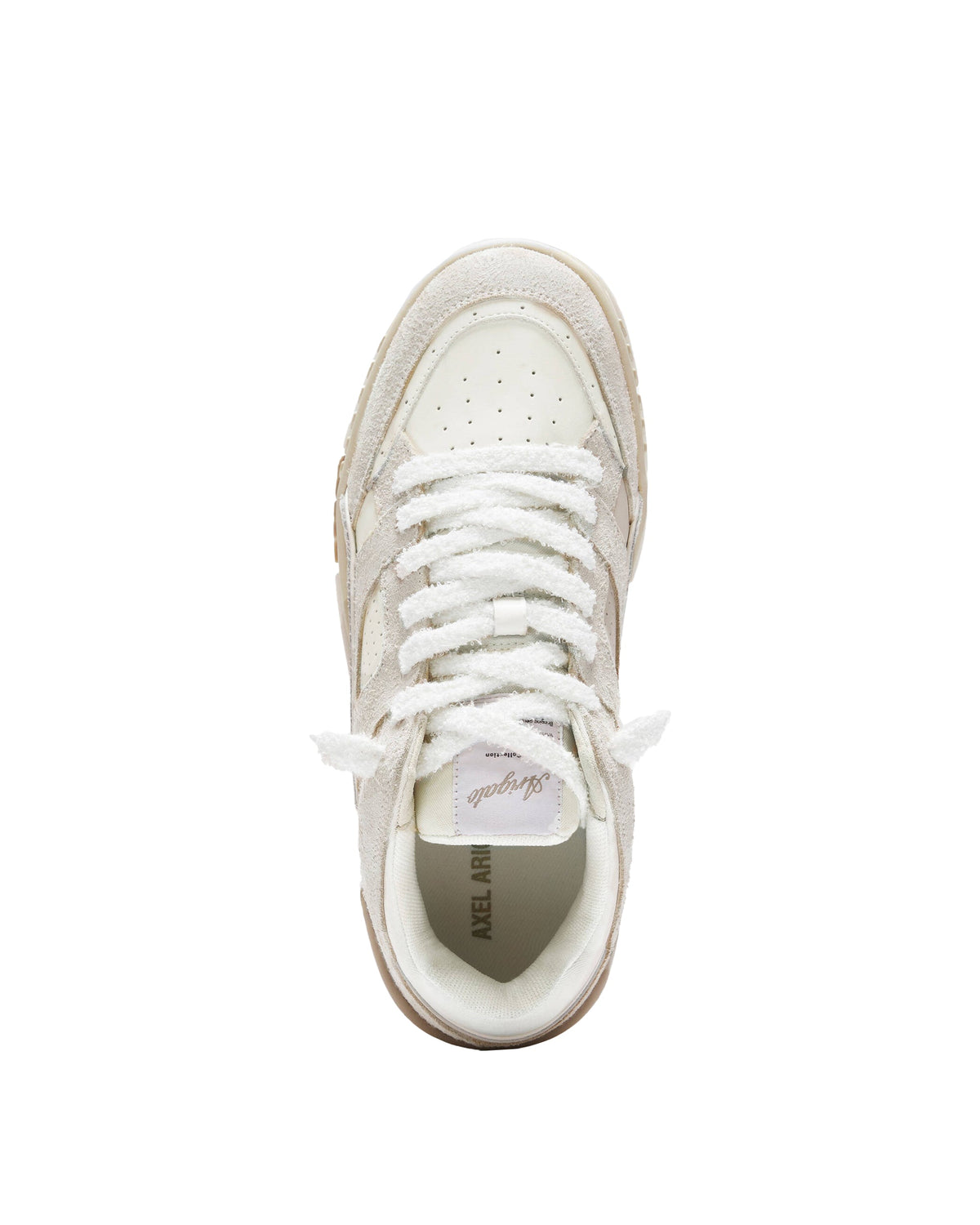Handcrafted Low-Top Sneakers with Perforated Design and TPU Detail