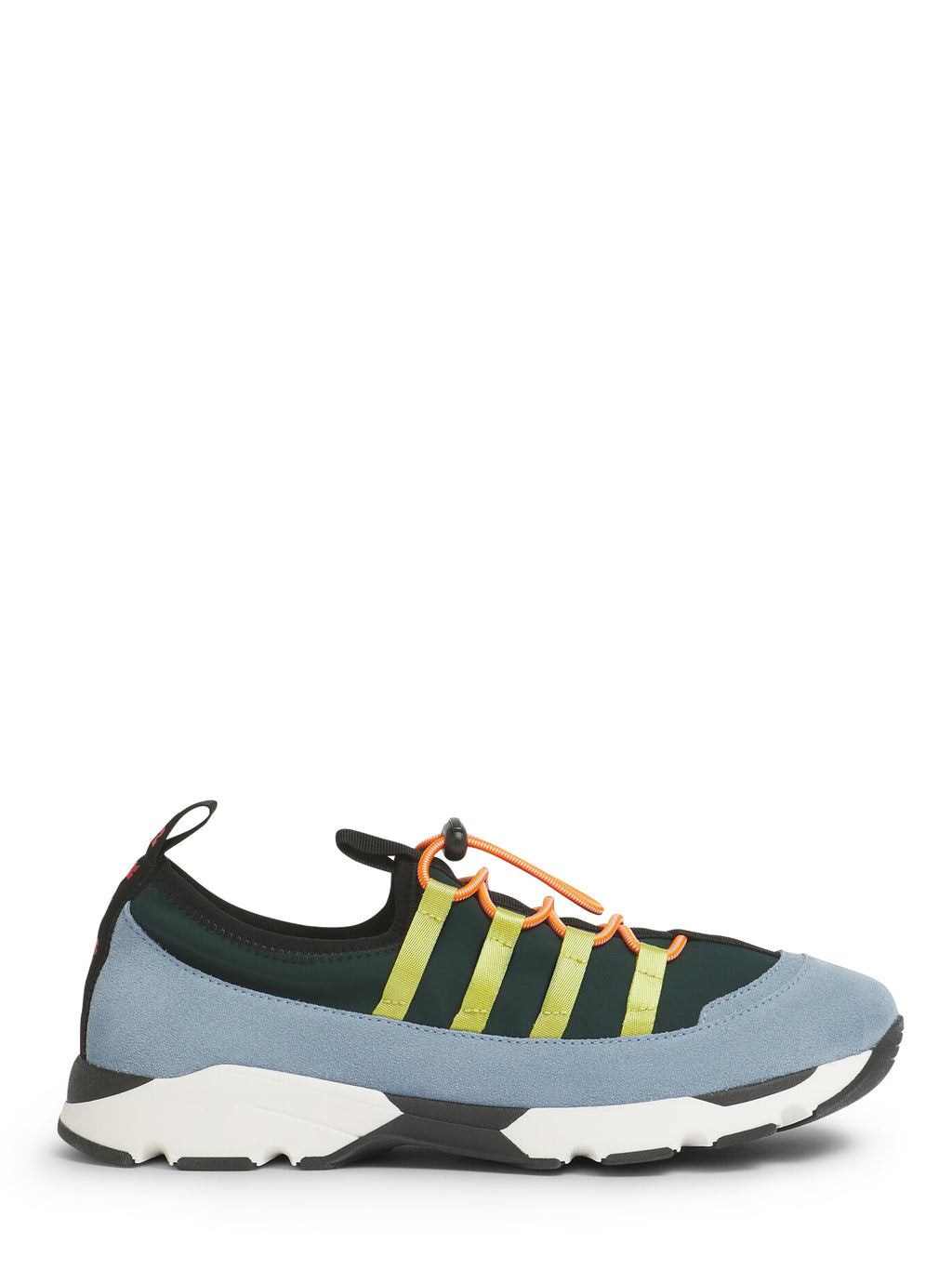 Low-Profile Sneakers with Bold Color Accents