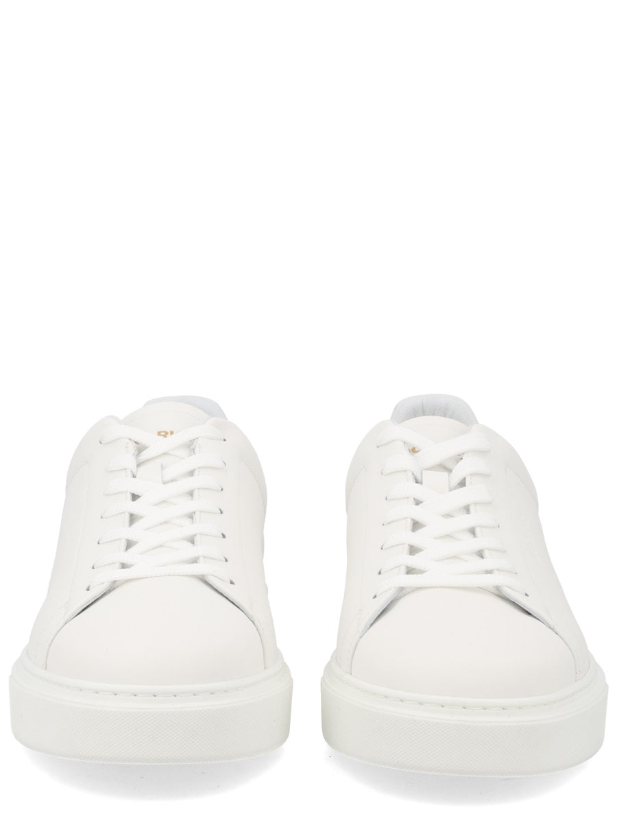 Classic Court Monochromatic Leather Sneakers