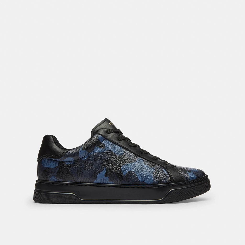 Coach Outlet High Line Sneaker In Signature Canvas With Camo Print