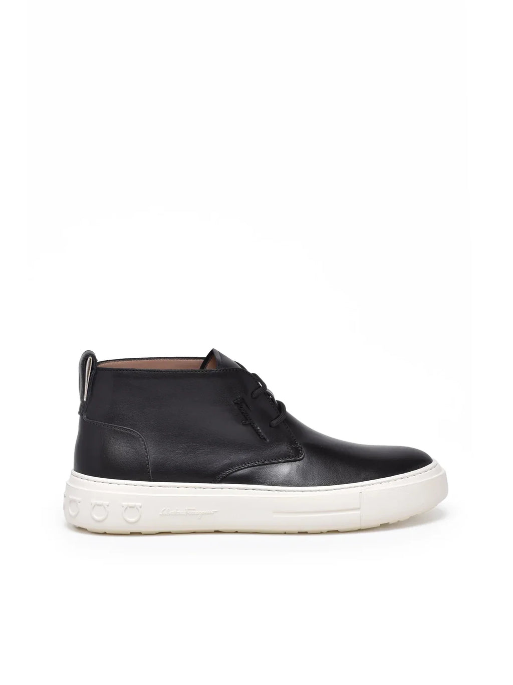Black Leather Montgomery Clark Sneakers