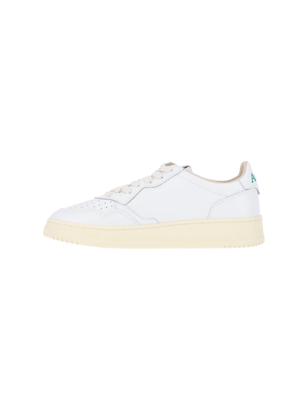Low-Top Sneakers with Rounded Toe and Multicolor Logo