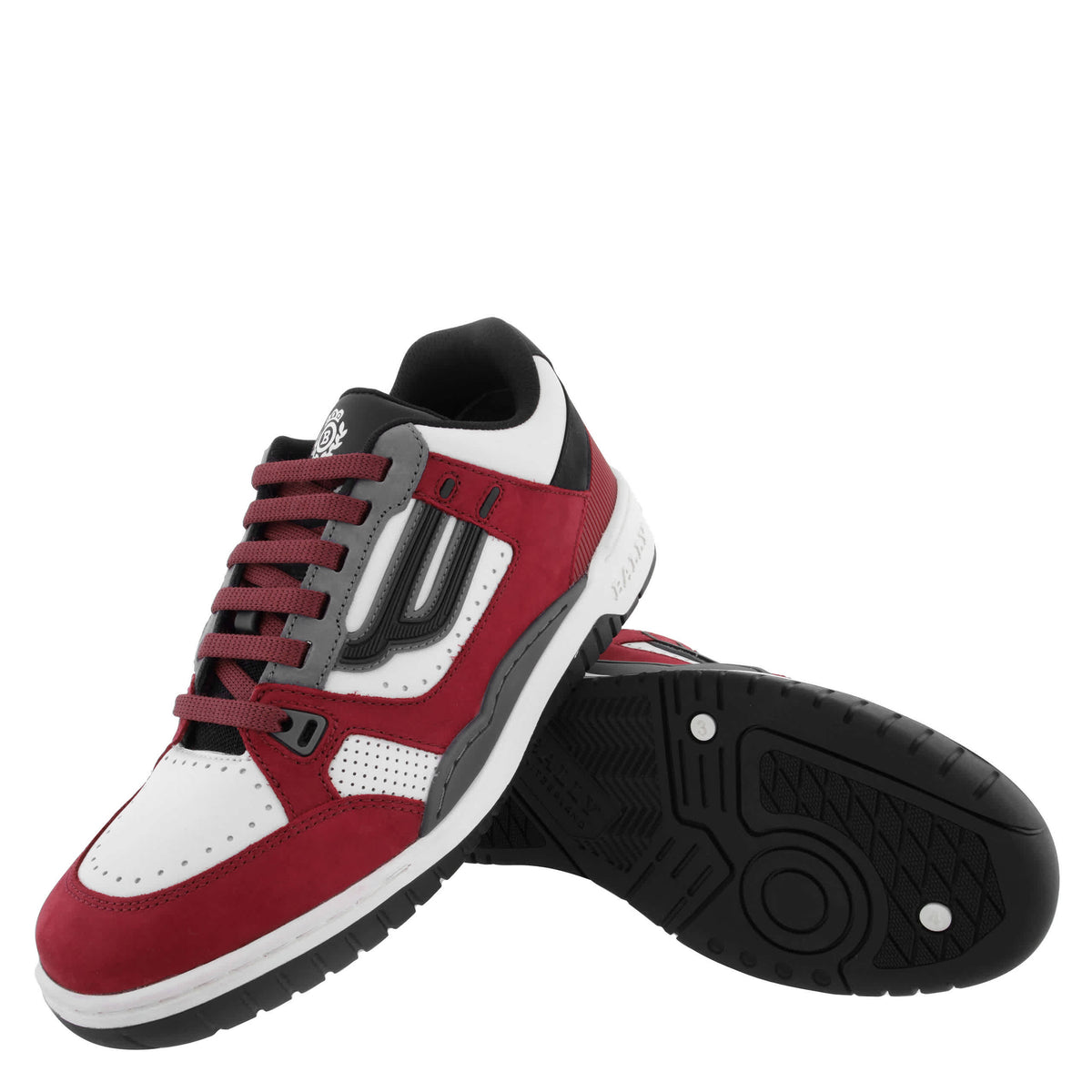 Bally Kuba-T Calf Nabuk Sneakers, Brand Size 5 ( US Size 6 )
