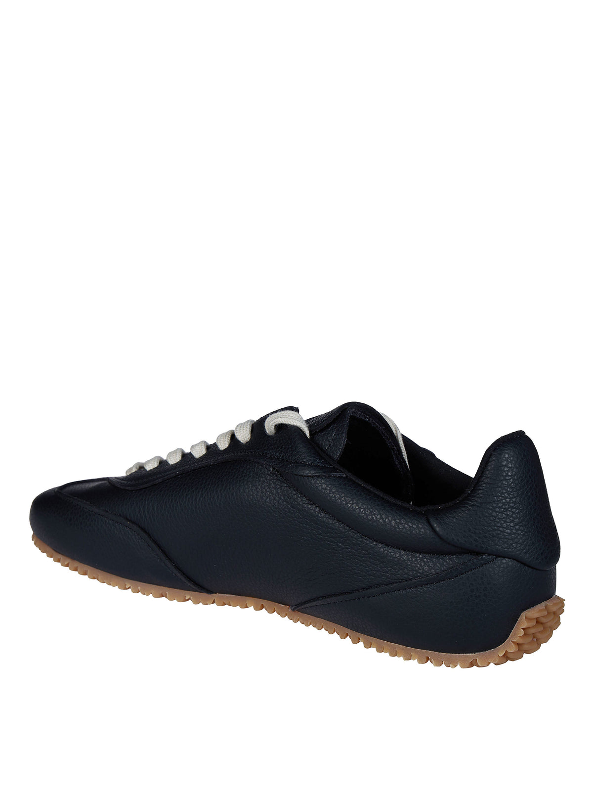 Black Daze Runner Leather Sneakers