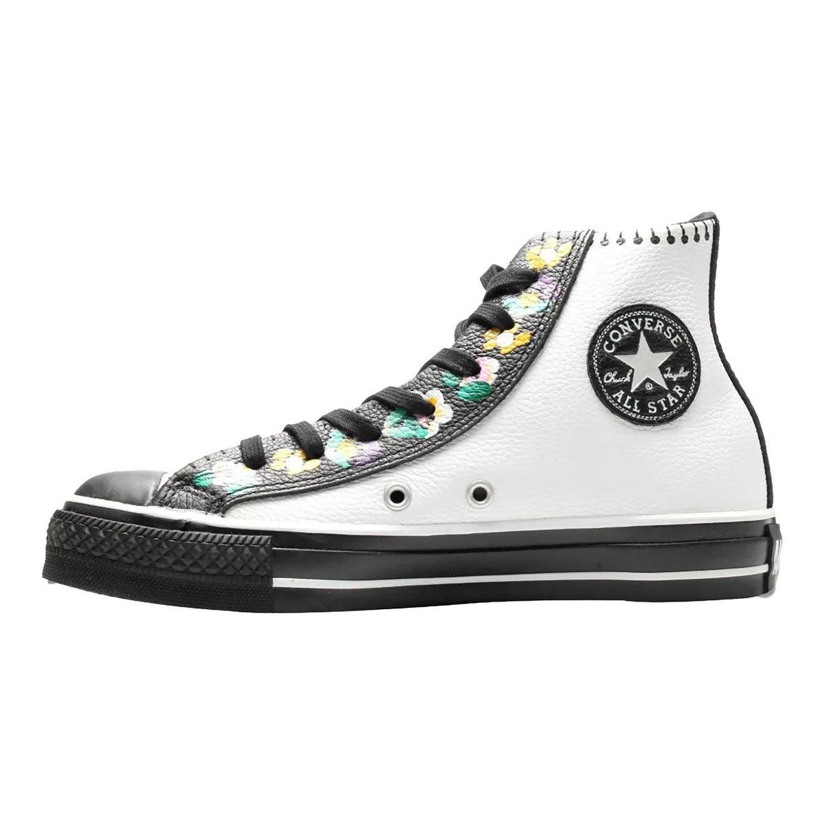 Converse Chuck Taylor All Star Matryoshka Hi Sneaker in White/Black | Men Low-Top