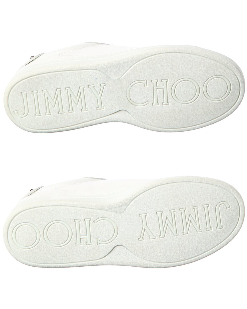 Jimmy Choo Antibes/F Leather Sneaker (Authentic Pre-Loved)