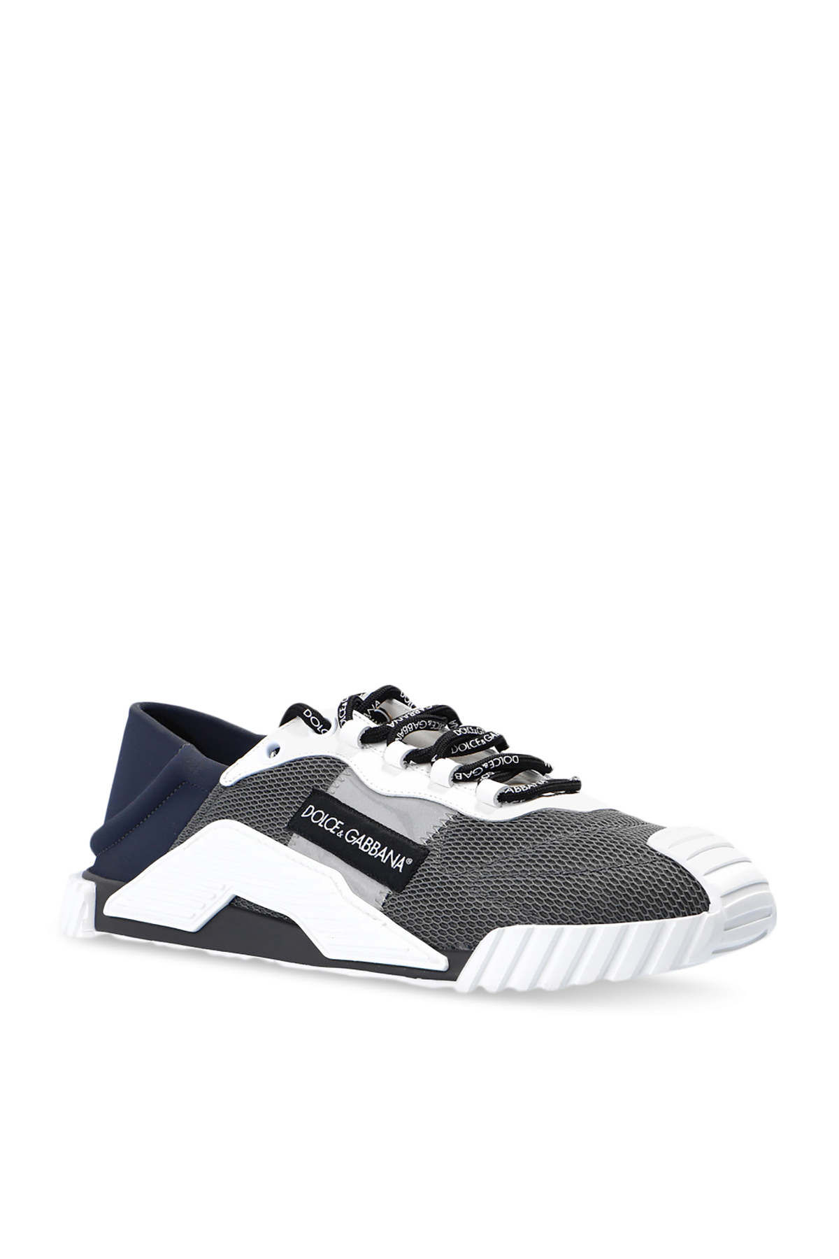 Logo-patched sneakers