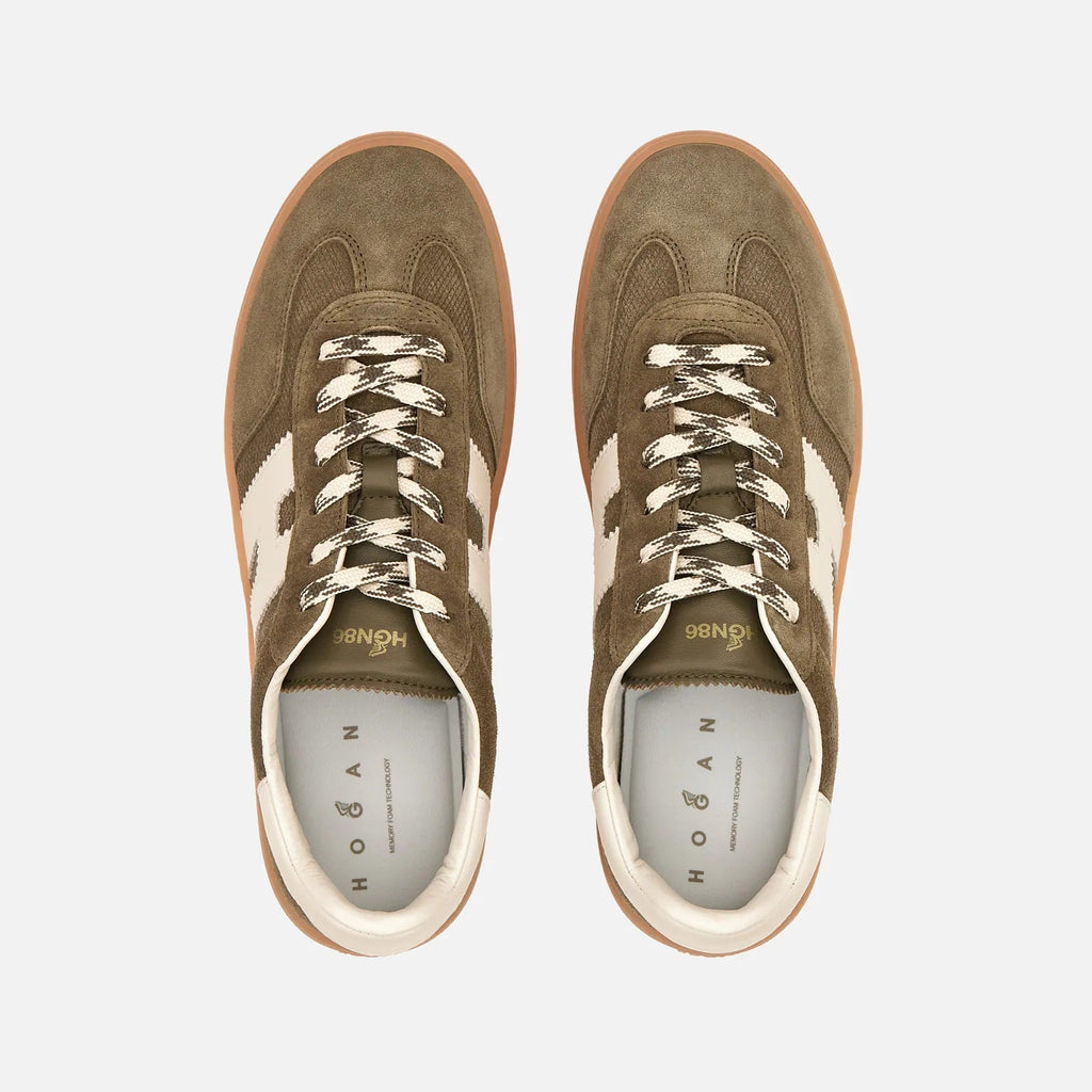 Cool Lace-Up Sneakers in Calfskin