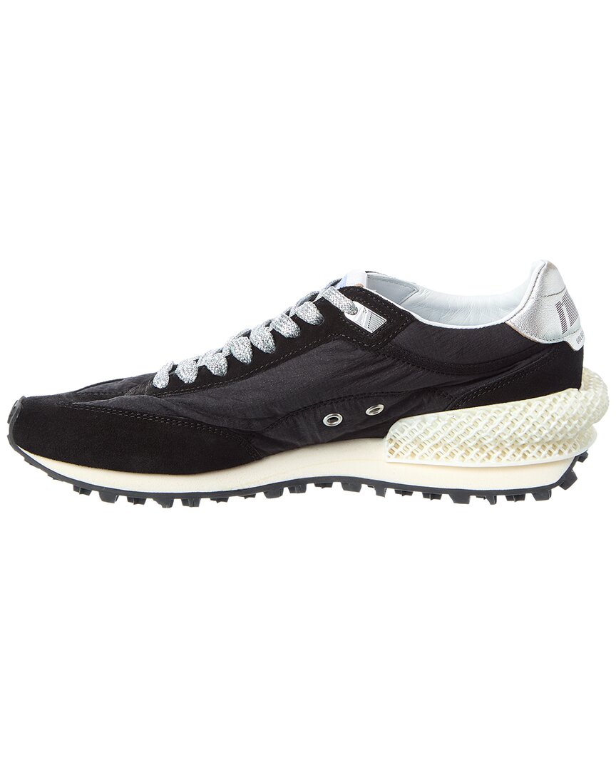 Golden Goose Running Marathon Nylon & Leather Sneaker