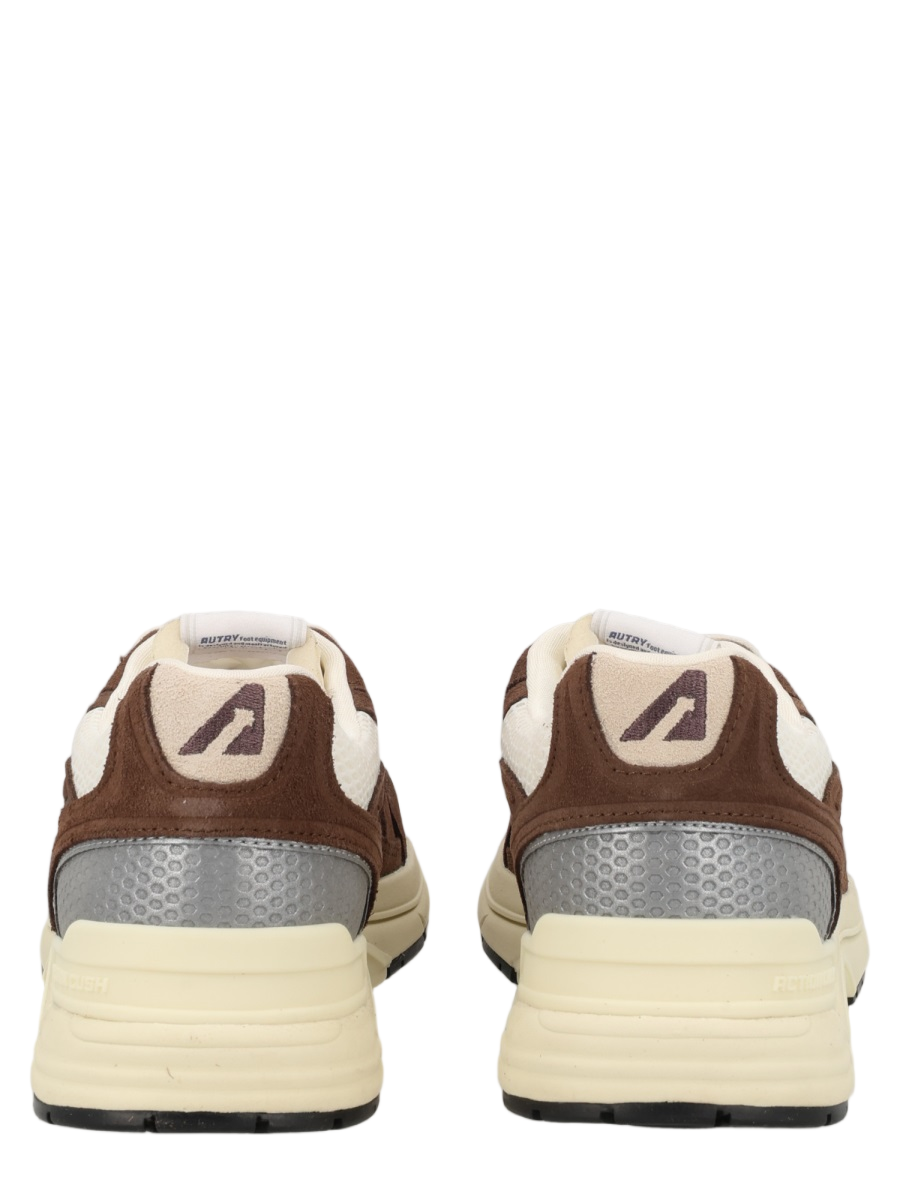 Hyperway Low Suede Mesh Low-Top Sneakers