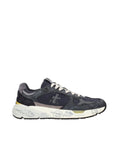 Blue Mase Leather Sneakers