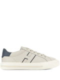 Low-Top Sneakers With Silk And Nylon Upper