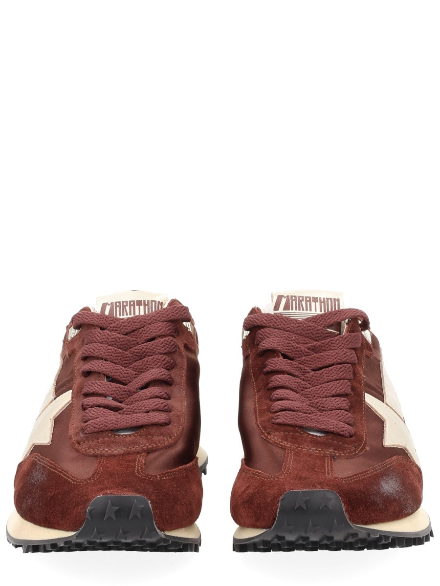 Marathon Suede Deep Reddish Sneakers