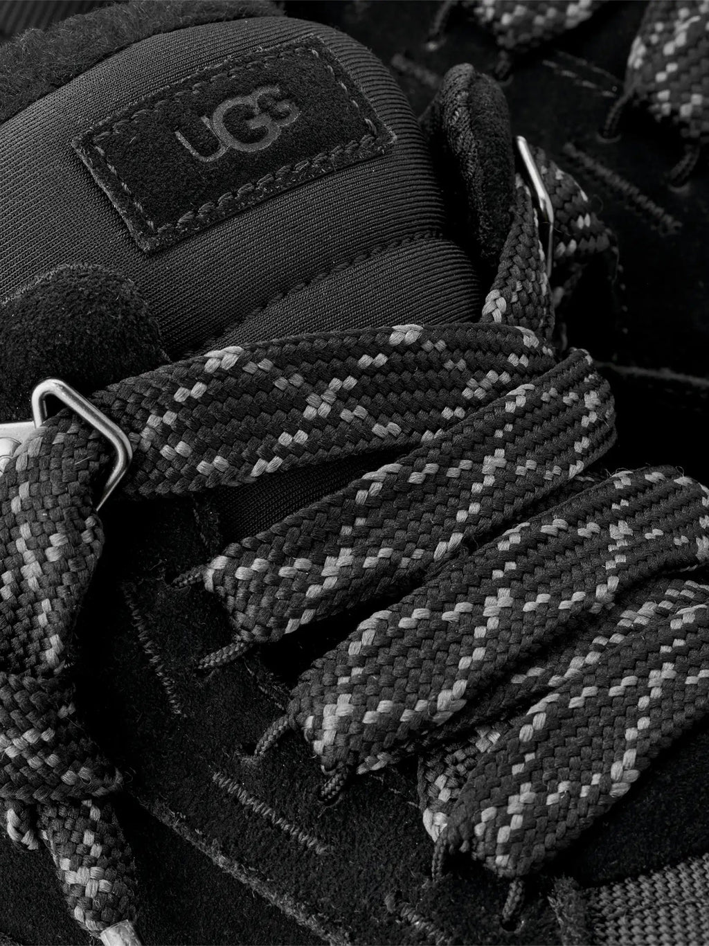 Low-Top Sneakers with Textured Panels and Sturdy Sole