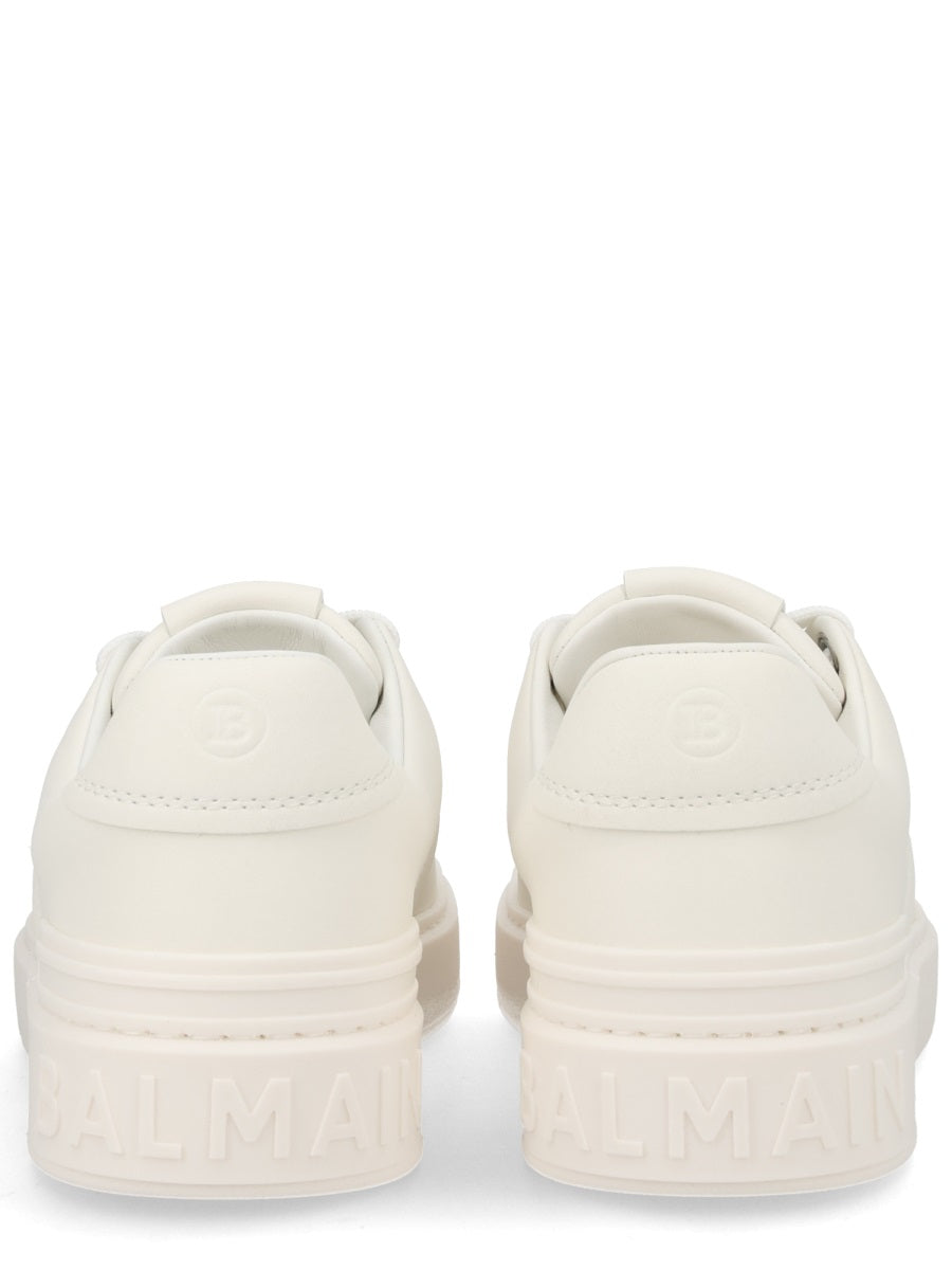 B-Court Calfskin Minimalist Low Sneakers