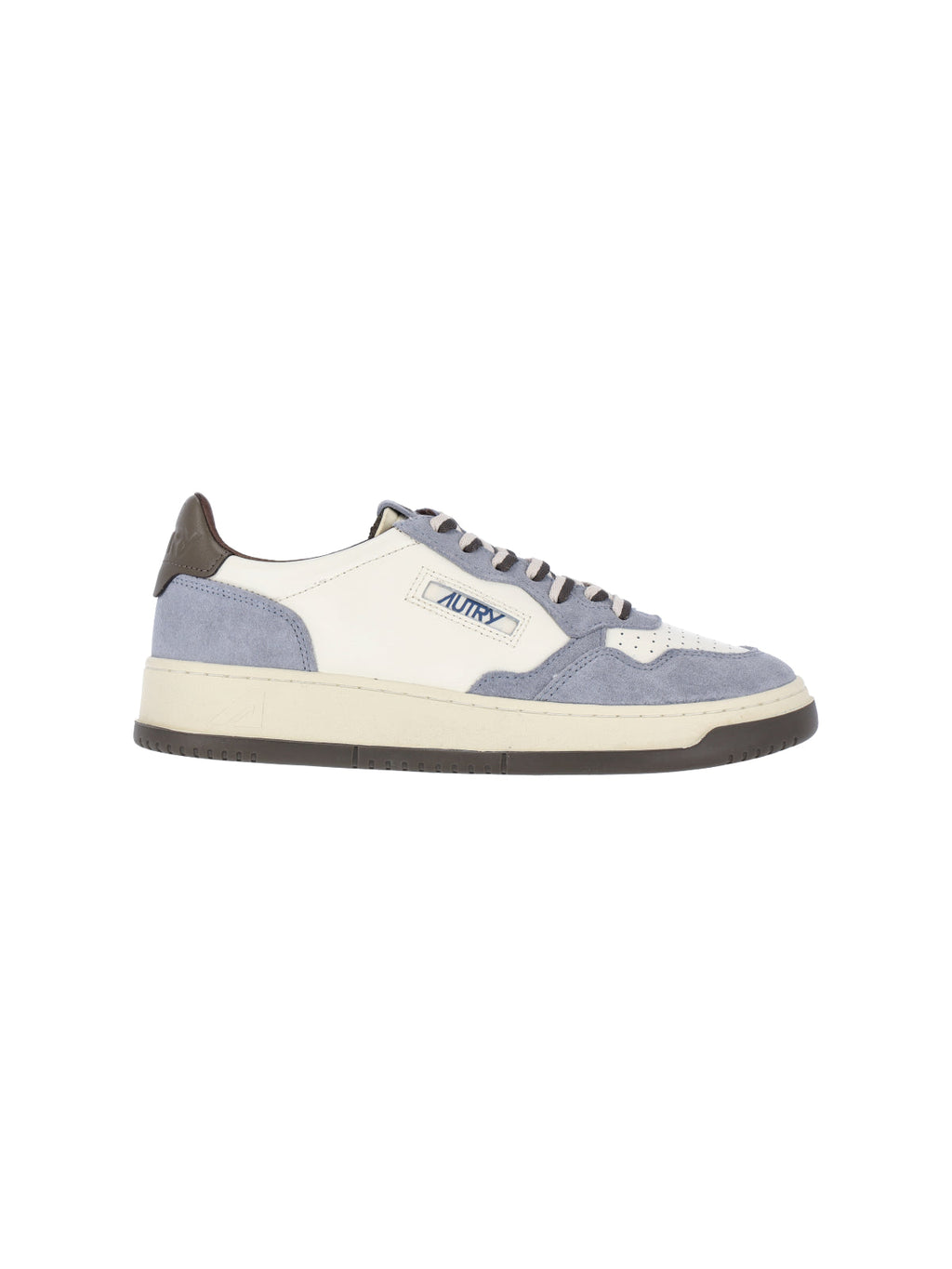 Low-Top Sneakers with Rounded Toe