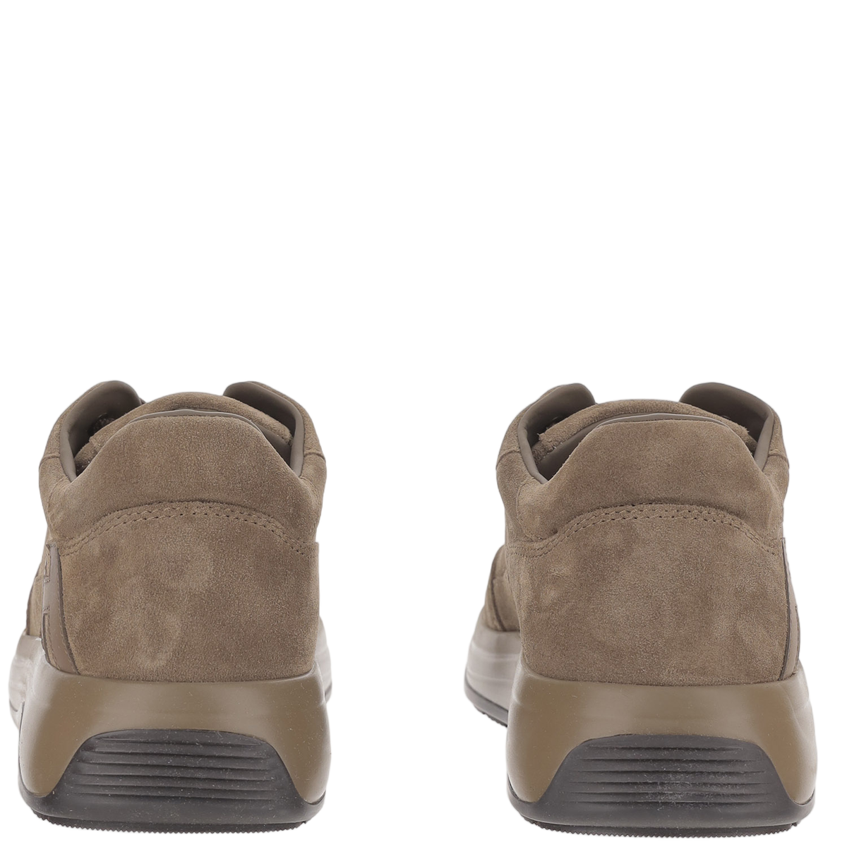 Hi-Light Suede Sneakers With Contrasting Logo Detail
