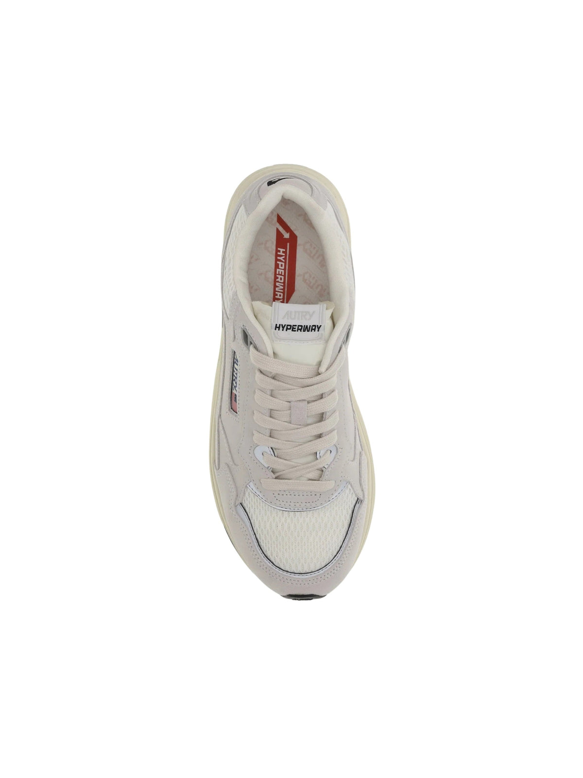 Hyperway Low Suede Mesh Low-Top Sneakers