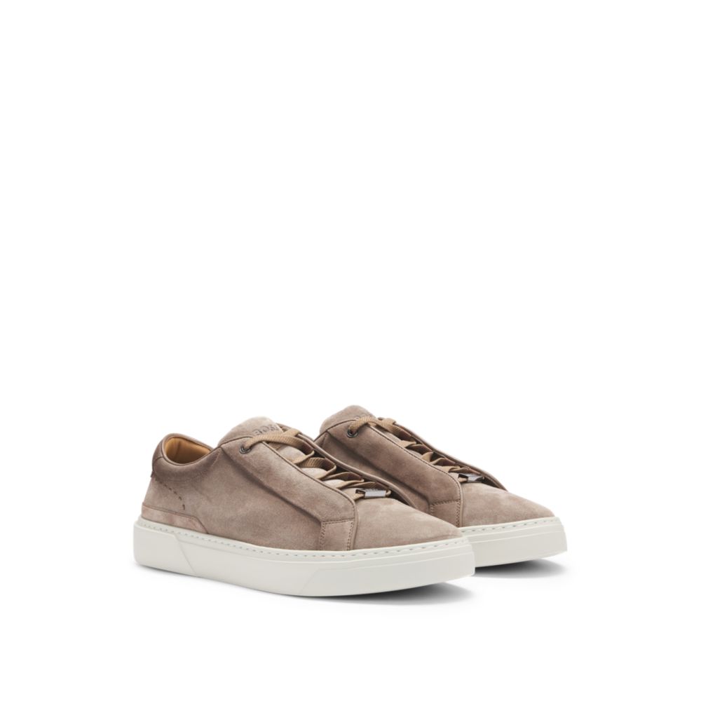 Gary low-top trainers in suede