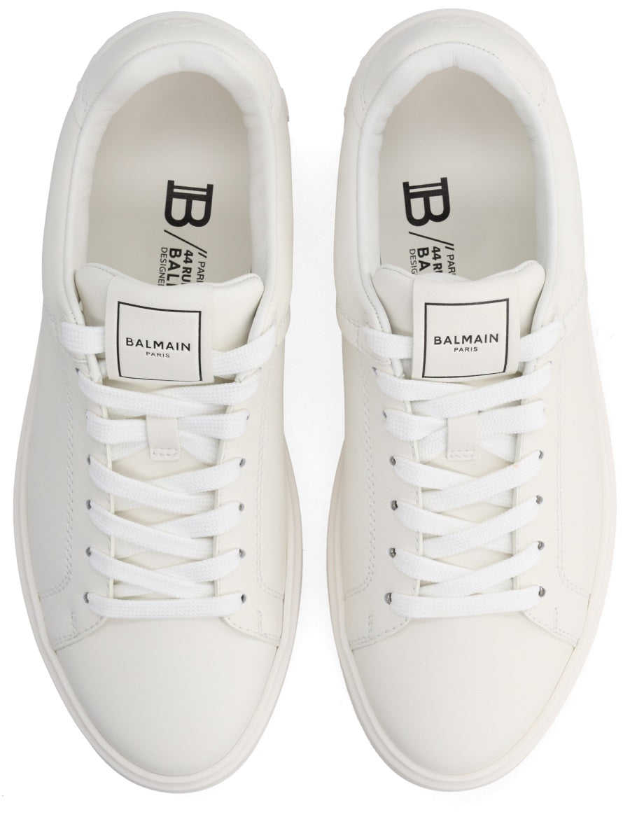 B-Court Calfskin Minimalist Low Sneakers