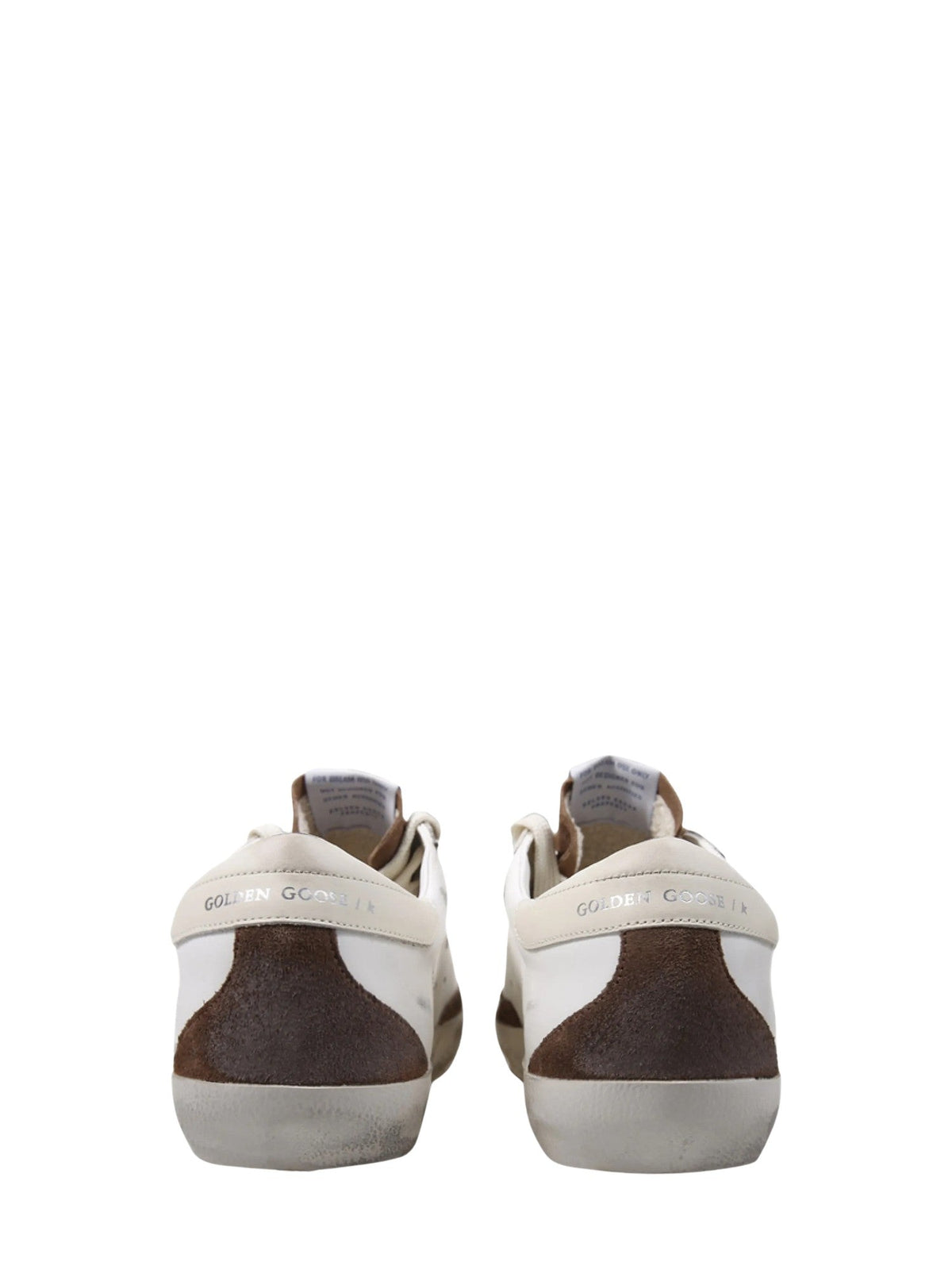 Leather Upper Sneakers with Suede Accents and Vintage Details