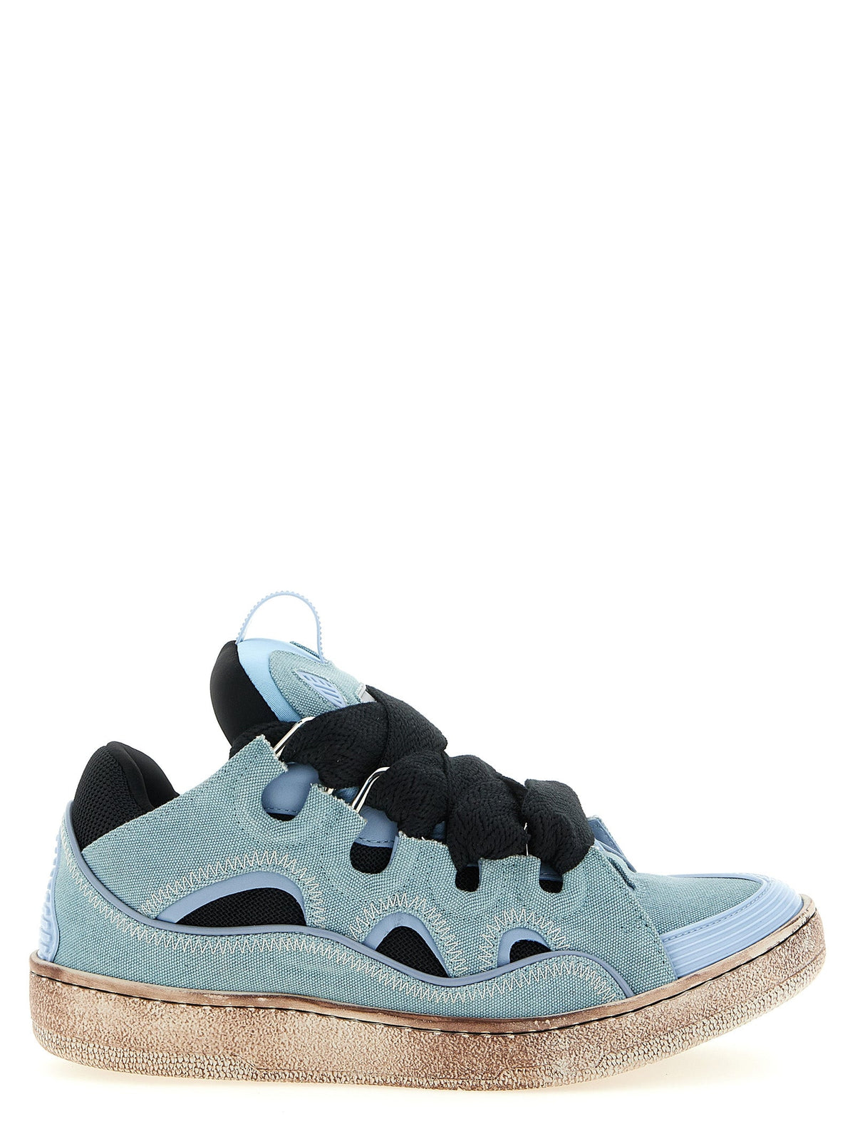 Lanvin Cotton Athletic Men's Sneakers