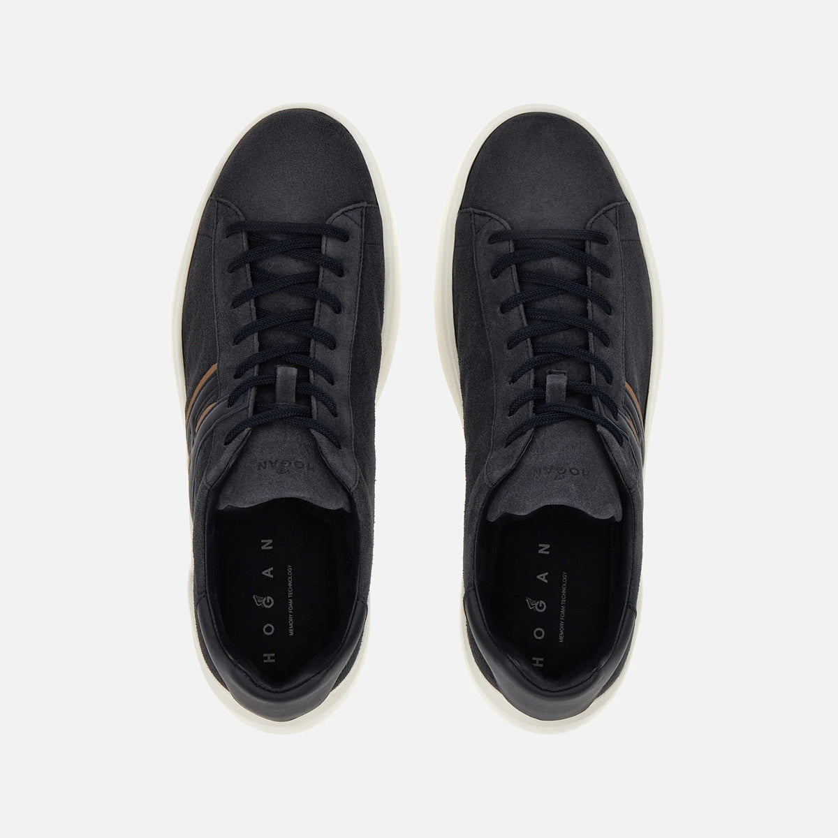 H580 Lace-Up Sneakers in Calfskin