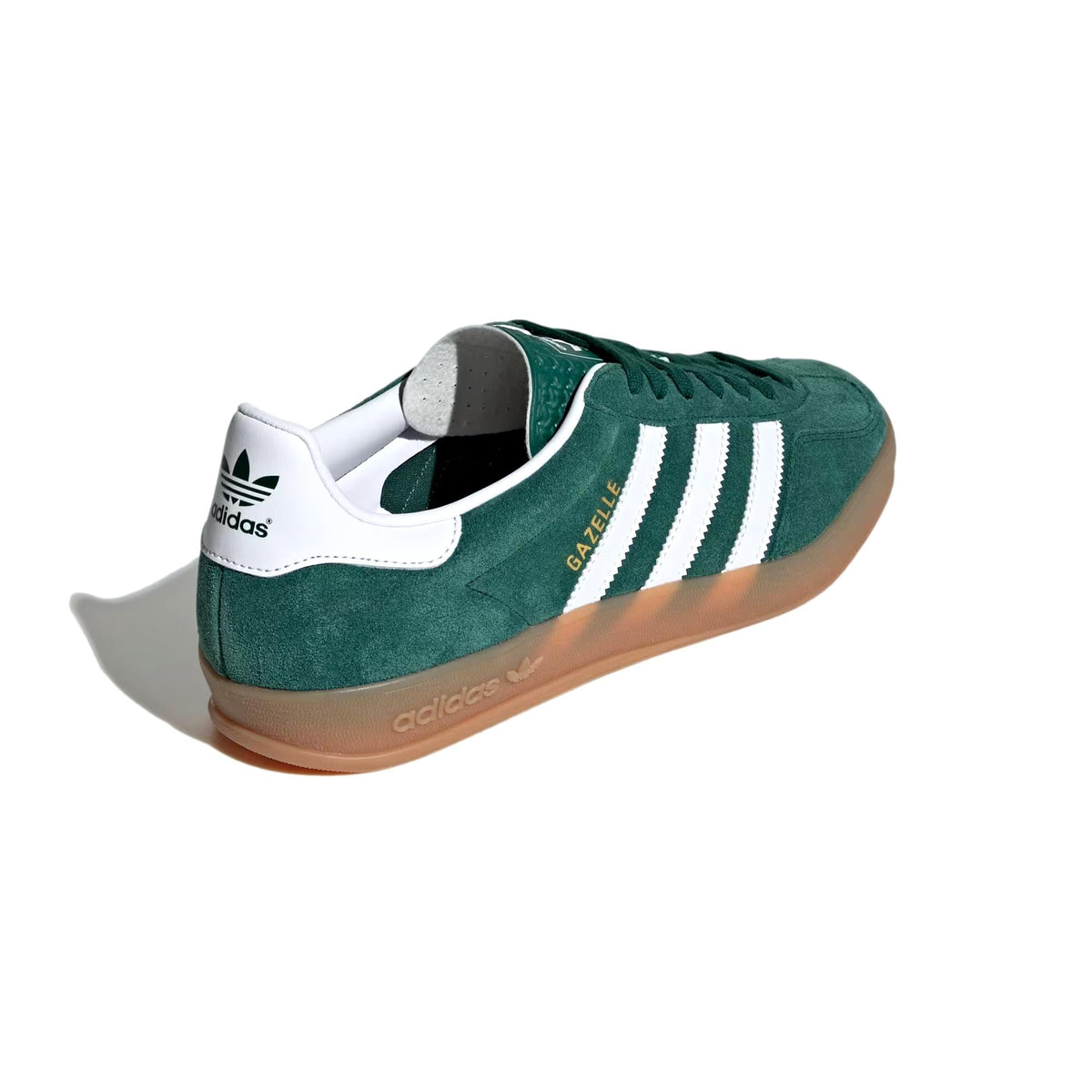 Adidas Gazelle Indoor Collegiate Green / Cloud White / Gum  JI2062 Men's