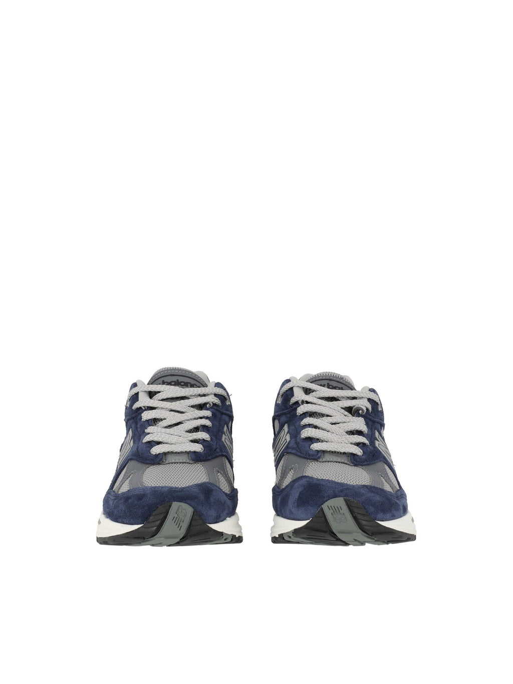 Blue/Alloy Suede Synthetic Mesh Sneakers