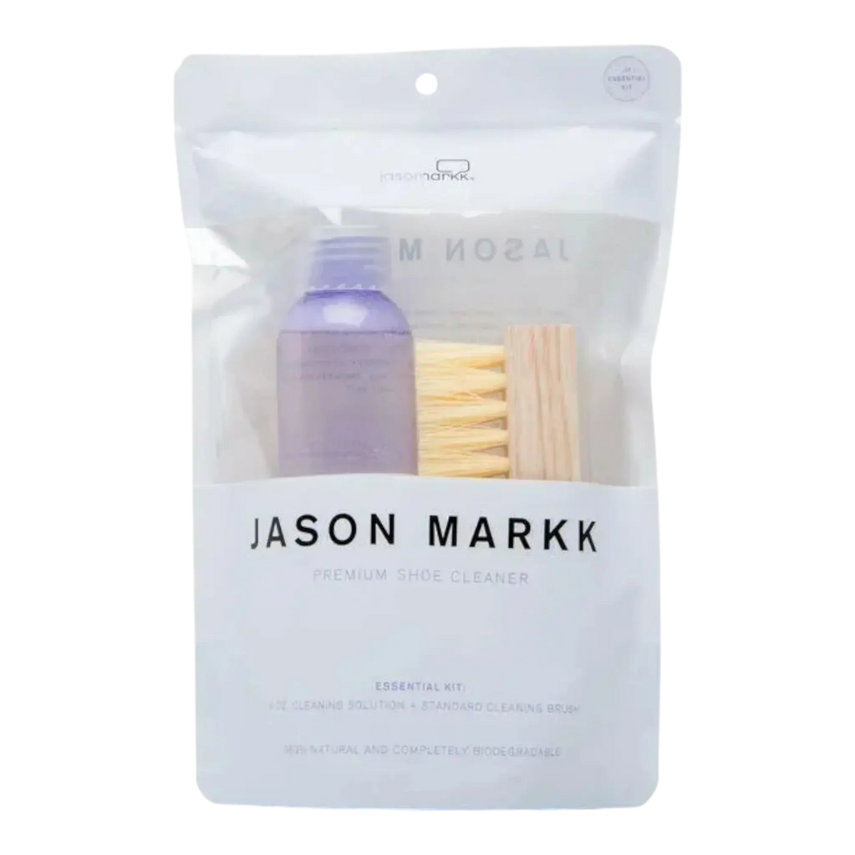 Jason Markk Essential Shoe Cleaning Kit | Unisex 4 oz Solution + Brush