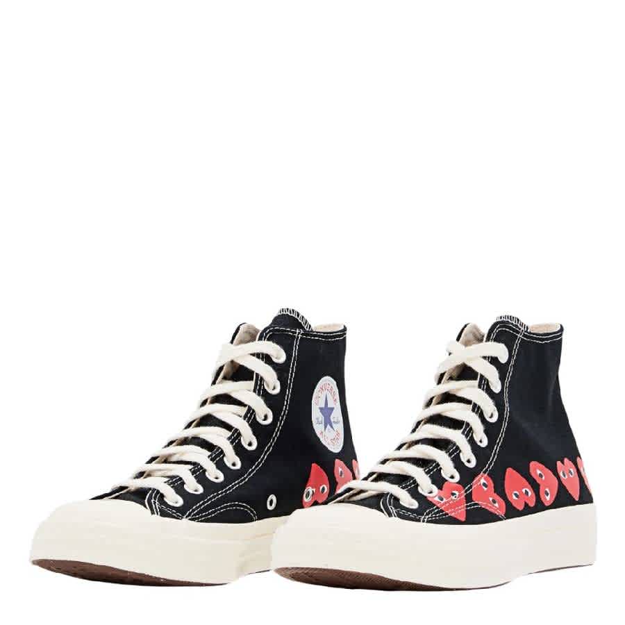 Comme Des Garcons Play X Converse Multi Heart Sneakers