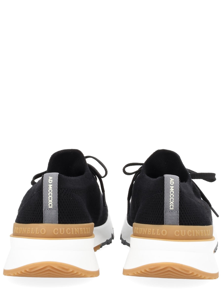 Knitted Upper Sneaker with Streamlined Silhouette
