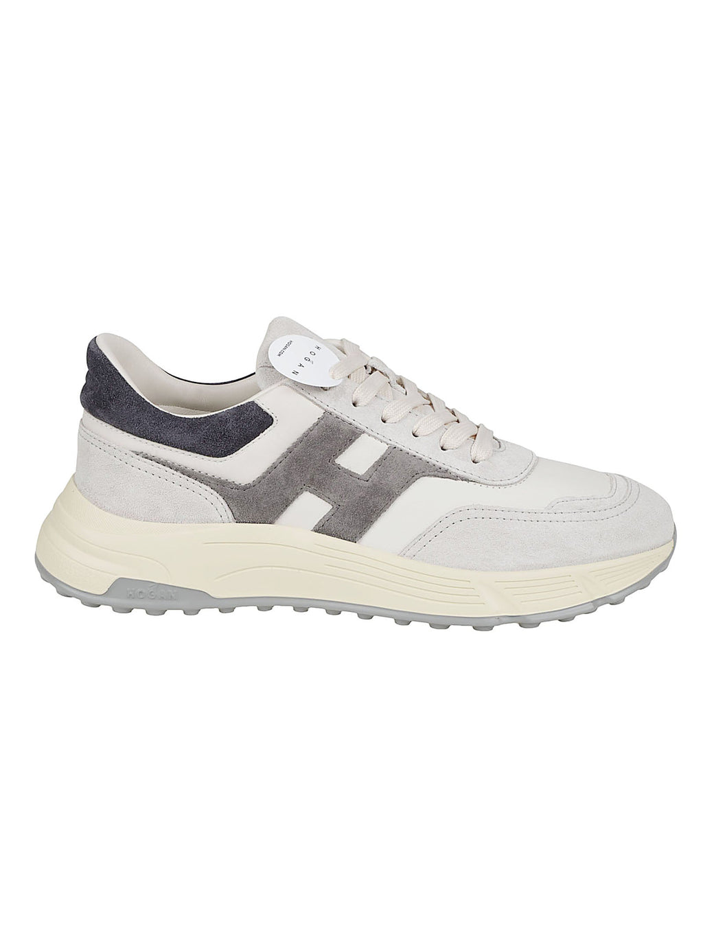 Hyperlight Suede-Leather Panel Sneakers