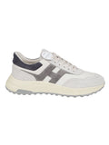 Hyperlight Suede-Leather Panel Sneakers