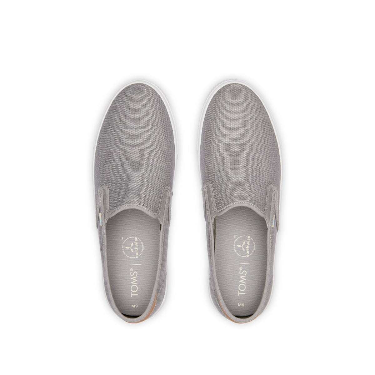 Baja Grey Heritage Canvas Slip On Sneaker
