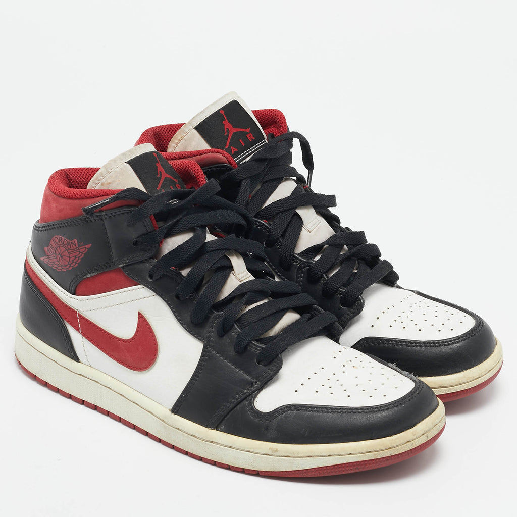 Air Jordans Multicolor Leather Air Jordan 1 High Top Sneakers