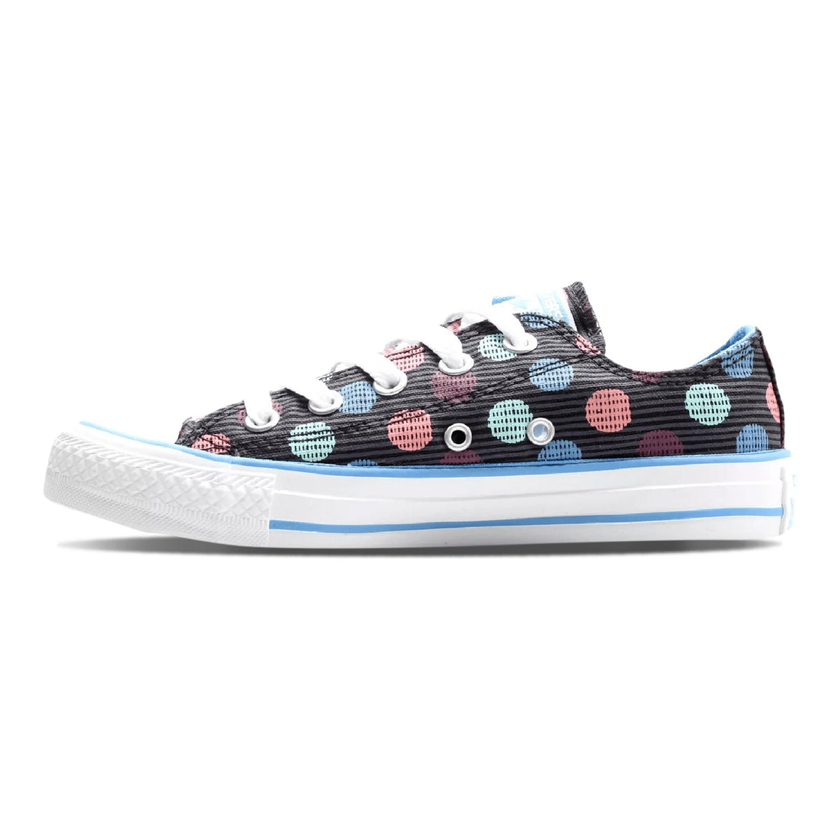 Converse Chuck Taylor All Star Ox Polka Dots Sneaker in Graphite | Men Low-Top