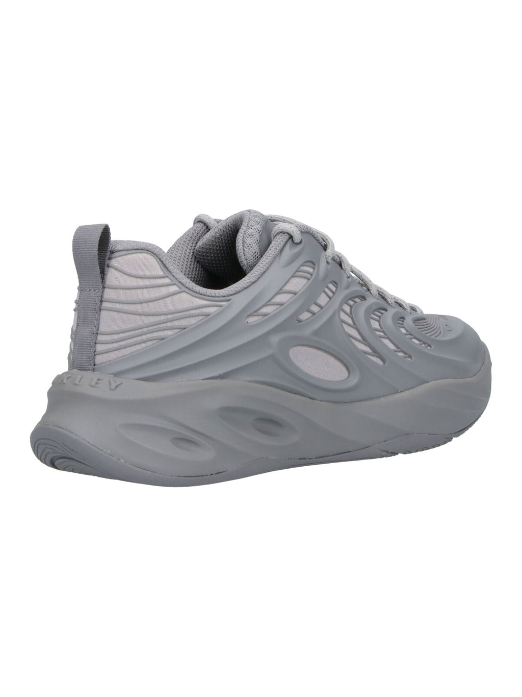 Gray Oakley Strike Fabric Sneakers