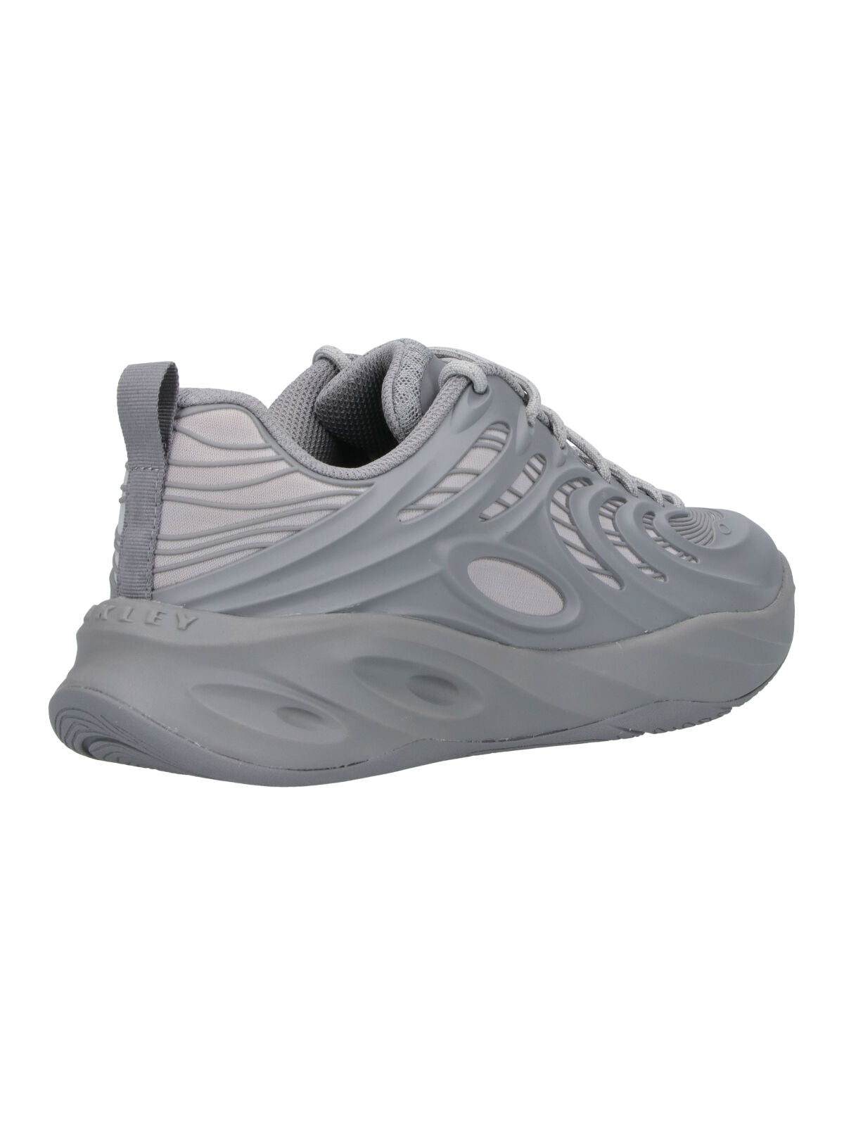 Gray Oakley Strike Fabric Sneakers